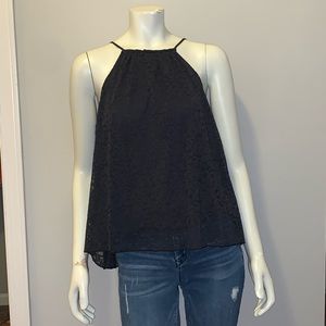 🌸 AMERICAN EAGLE LACE TANK TOP NAVY! 🌸